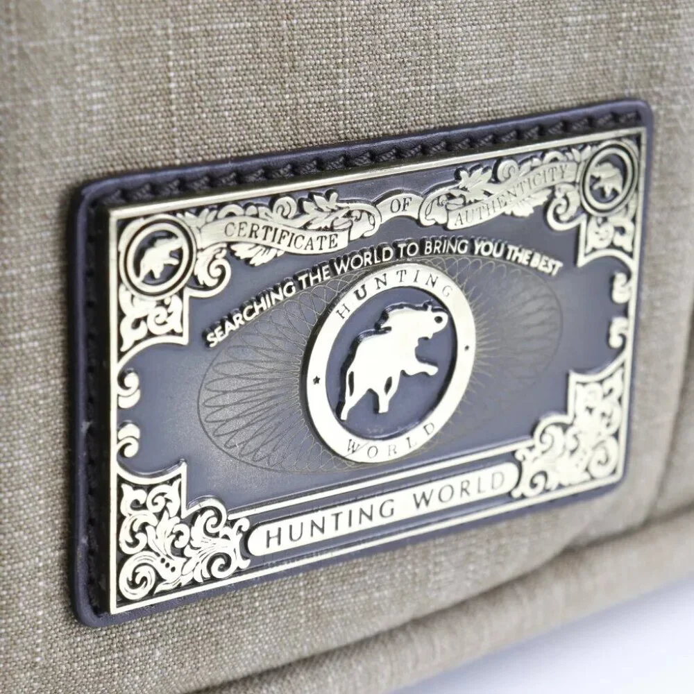 HUNTING WORLD Shoulder Bag beige canvas Women - Picture 3 of 9